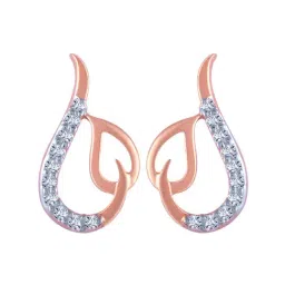 P.C. Chandra Jewellers 18 kt Gold & Diamond Earrings-picture-38