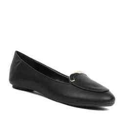 Bata Ursule Black Loafers-picture-14