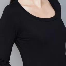 Code by Lifestyle Black Slim Fit Top image 5