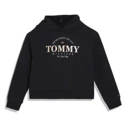Tommy Hilfiger Kids Navy Printed Full Sleeves Hoodie-image-26