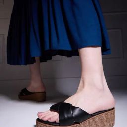 Inc.5 Women's Black Casual Sandals-picture-43