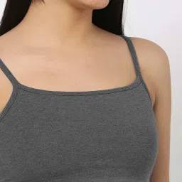 AROUSY Grey & Green Cotton Beginner's Bra - Pack Of 3 image 5