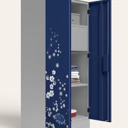 godrej interio Godrej Interio¿Interio Slimline Digital Printed with Locker Metal Almirah image 5