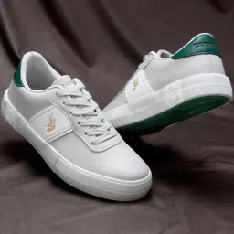 U.S. Polo Assn. Men's Grey Casual Sneakers-image-97