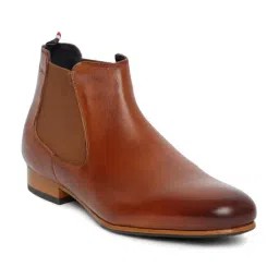 Gabicci Men's Tan Chelsea Boots-image-17
