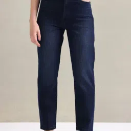 U.S. Polo Assn. Blue Relaxed Fit High Rise Jeans-picture-33