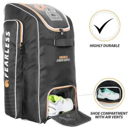 DSC Cricket Krunch Junior Duffle Kit Bag Size - Free Size image 5