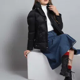 Monte Carlo Black Quilted Regular Fit Jacket image 5