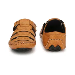 Eego Italy Men's Tan Fisherman Sandals image 5