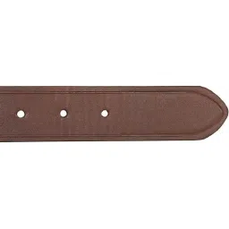 Nautica Brown & Black Leather Reversible Belt for Men image 5