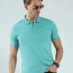 Monte Carlo Green Regular Fit Polo T-Shirt image 5