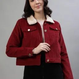 Iconic Red Regular Fit Jacket image 5
