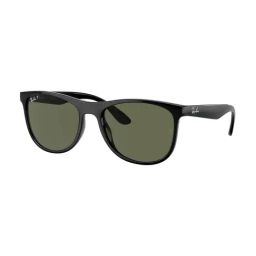 Ray-Ban Green Polarized Square Unisex Sunglasses-picture-3