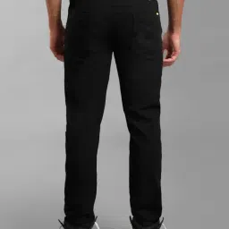 Kazo Black Regular Fit High Rise Distressed Jeans image 2