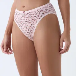 Wunderlove by Westside Multicolor Cotton-Blend Briefs - Pack of 3 image 2