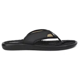 Liberty Men's A-HA ACCUPRO1E Black Slip On Thong Sandals image 3