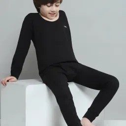 Monte Carlo Kids Solid Black Thermal Lower image 5