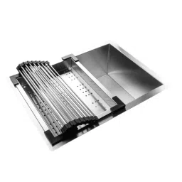 Jayna Combo 24x18 inch Satin Finish Stainless Steel Single Bowl Kitchen Sink, COMBO - 01-picture-16