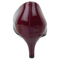 Tresmode Women's Wine Stiletto Pumps image 5