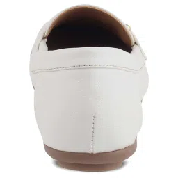 Tresmode Women's White Casual Loafers image 5