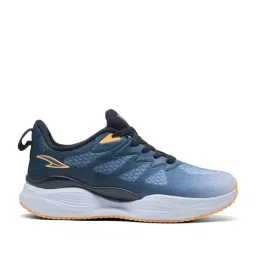 Asian Men's NAVIGATOR-03 Light Grey & Black Running Shoes image 2