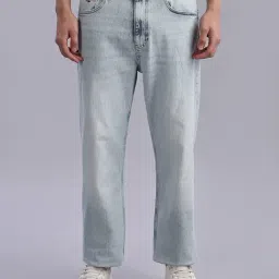 TOMMY HILFIGER Light Blue Light Wash Regular Fit Low Rise Jeans-picture-12