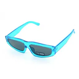 STEVE MADDEN Blue Oversize Irregular Sunglasses for Women-picture-19