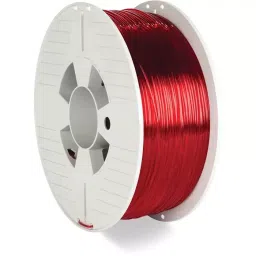 Verbatim 1.75 mm Clear Red PET-G 3D Printer Filament 1kg, 55054 image 3