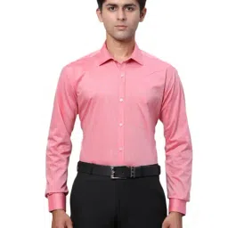 Park Avenue Pink Slim Fit Shirt-picture-36