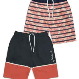 HELLCAT Kids Multicolor Printed Shorts (Pack Of 2)-picture-16