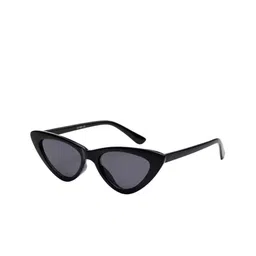 HAYDEN haiza Unisex Black Lens & Black Cateye Sunglasses with-picture-29