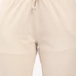 R&B Beige Cotton Mid Rise Joggers image 4