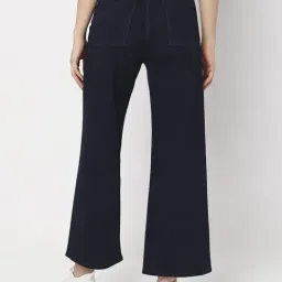 Vero Moda Blue Cotton High Rise Jeans image 2