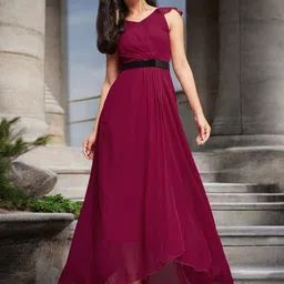 Miss Chase Women Pleated Maxi Dress-picture-18