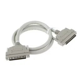 RS PRO PVC Cable SCSI-3 Male & Male Connector Grey 1 m, 4365042 image 4