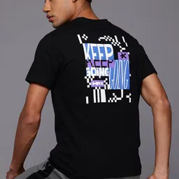 HRX by Hrithik Roshan Typography Print Lifestyle T-shirt image 1