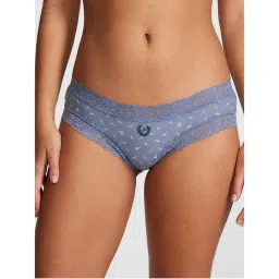 victoria's secret intimates Victoria's Secret PINK Wink Lace-Trim Cheeky Panty - Blue-picture-14