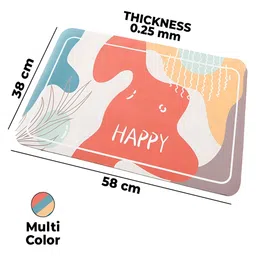 Kuber Industries Orange & White Graphic Printed Anti-Skid Quick-Dry Doormat-picture-19