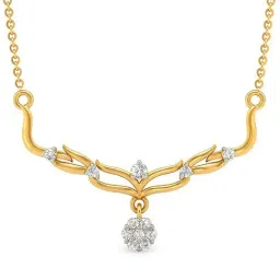 Candere By Kalyan Jewellers 18k Yellow Gold and Cubic Zirconia Pendant-picture-35
