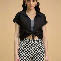 Forever 21 Black Regular Fit Shirt-picture-30