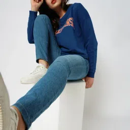 Only Light Blue Blended Skinny Fit High Rise Jeans-picture-30