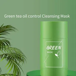 Shrungarika Green Tea Purifying Clay Stick Mask- 40 g image 3