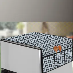 The Furnishing Tree Grey Printed Refrigerator Cover-picture-36