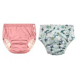 Chinmay Kids Reusable Swim Diaper Pants Pack of 2 Soft Adjustable and Leak-Proof Unisex Swimming Pool Wear for Infant Boys and Girls-image-51