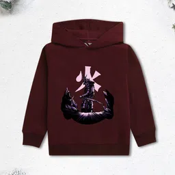 NUSYL Boys Graphic Printed Hooded Pullover Sweatshirt-picture-45