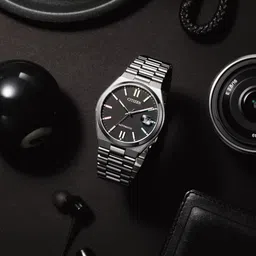 Citizen Men Dial & Stainless Steel Bracelet Style Straps Analogue Chronograph Motion Powered Watch-picture-29