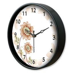 Aura Multicoloured Printed Traditional Wall Clock image 2