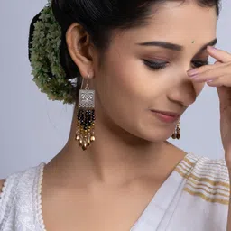 Look and Adorn Geometric Drop Earrings-image-40