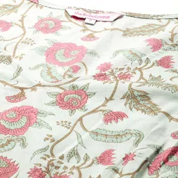 theRebelinme Plus Size Floral A-Line Midi Dress image 2