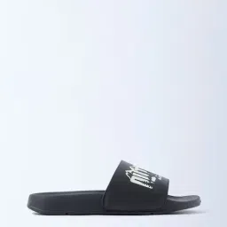 SOLEPLAY by Westside Black Typographic Pool Slides-image-24